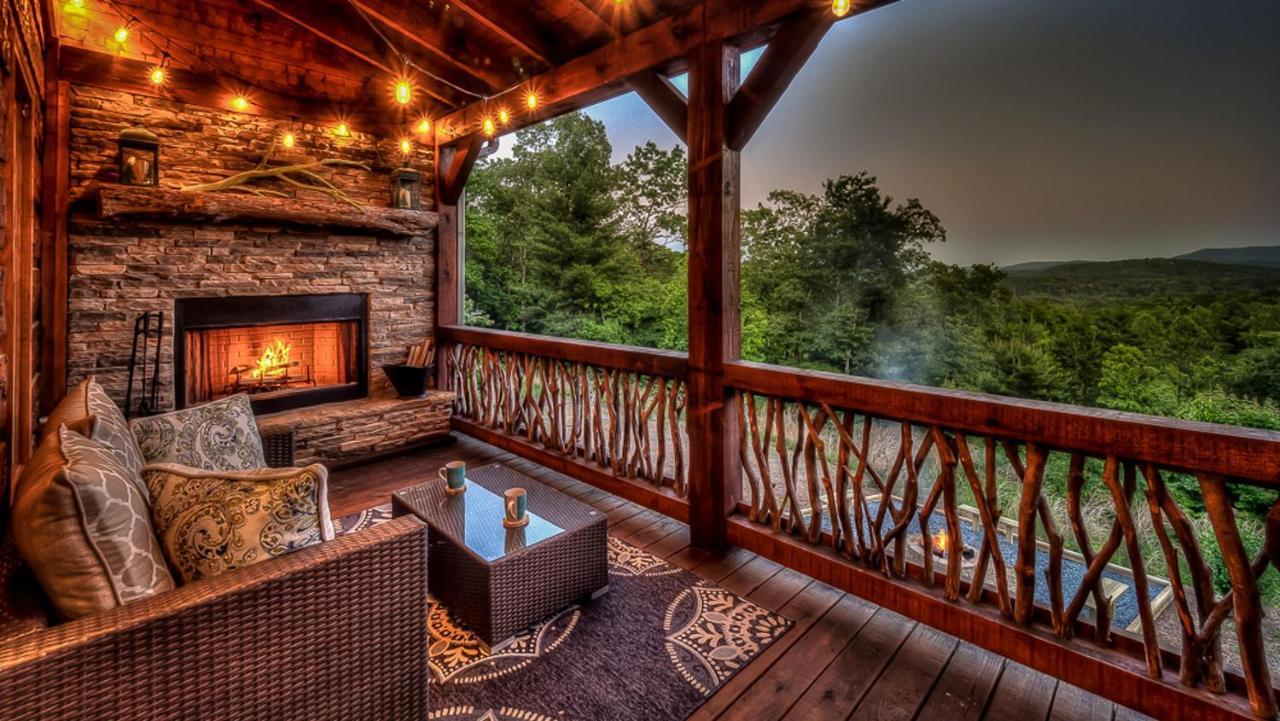 Sleepy Bear Hideaway Villa Blue Ridge Buitenkant foto